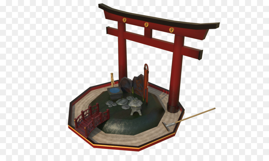 Gerbang Torii，Kuil PNG