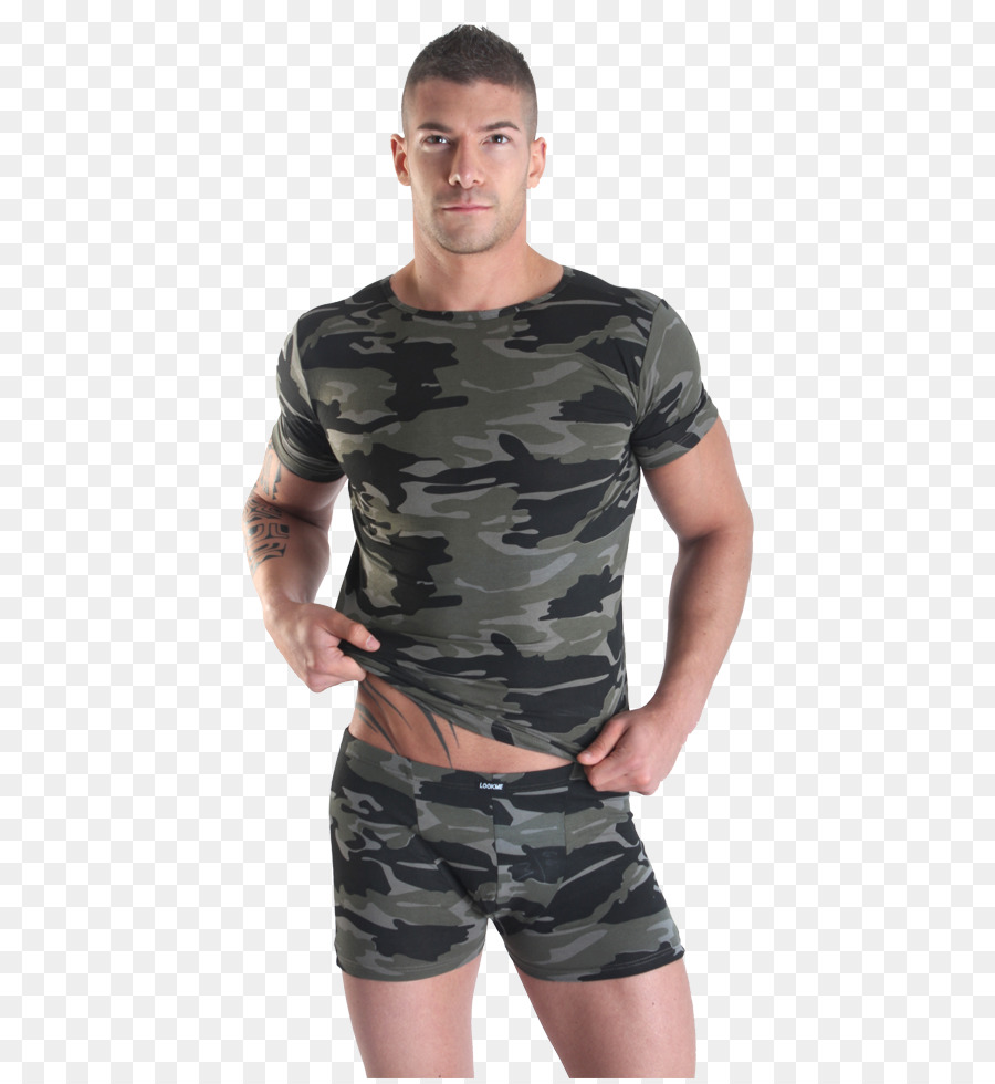 Tshirt，Militer Kamuflase PNG