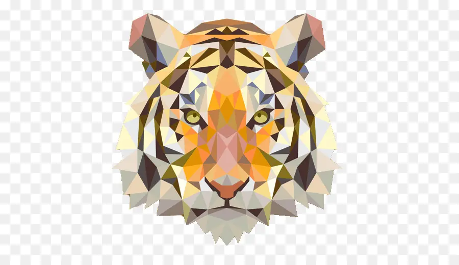 Harimau Geometris，Liar PNG