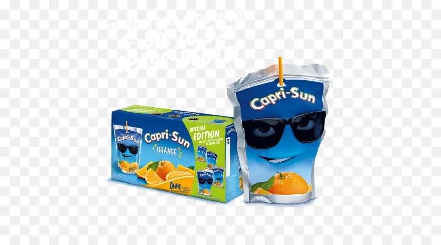 Capri Sun Orange，Jus PNG