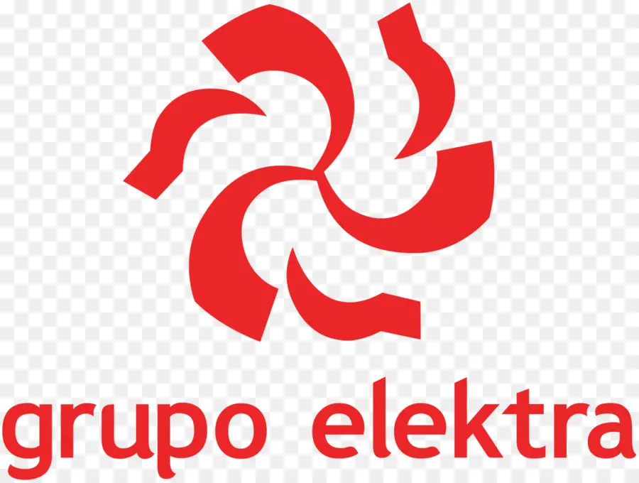 Logo Grupo Elektra，Merah PNG