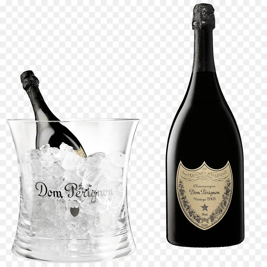 Sampanye Dom Pérignon，Botol PNG