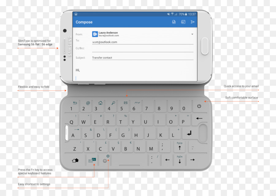 Smartphone，Keyboard Komputer PNG