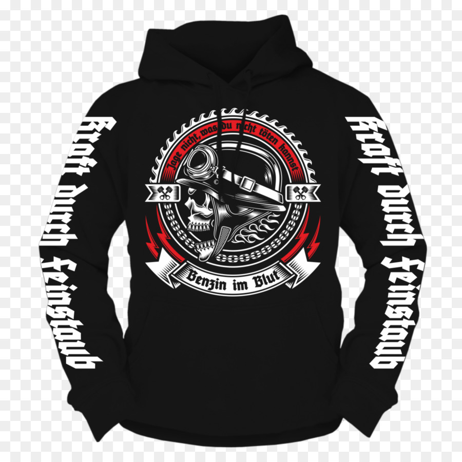 Hoodie Hitam，Tengkorak PNG