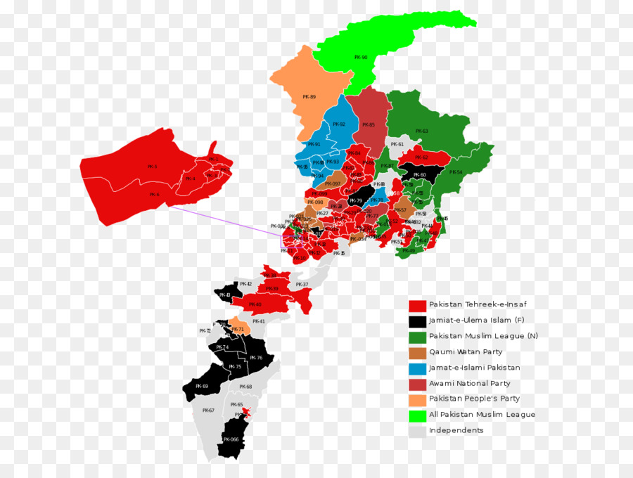 Pakistan Pemilihan Umum 2013，Khyber Pakhtunkhwa PNG