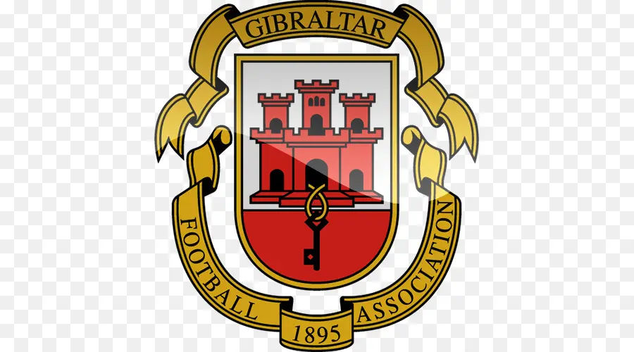 Logo Asosiasi Sepak Bola Gibraltar，Sepak Bola PNG