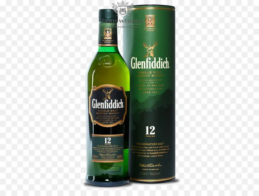 Botol Glenfiddich，Wiski PNG