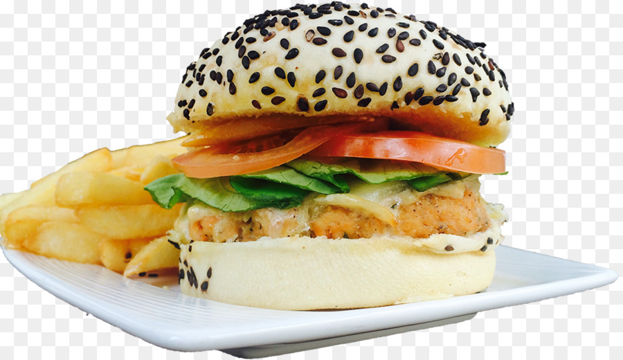 Sarapan Sandwich，Burger Keju PNG