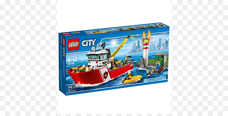 Lego 60109 Kota Api Perahu，Lego Kota PNG