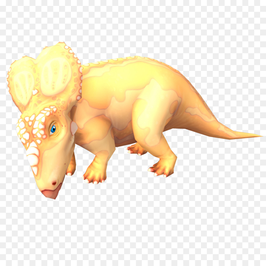 Dinosaurus Kartun，Triceratop PNG