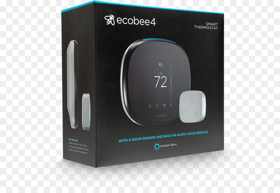 Ecobee Ecobee4，Smart Termostat PNG