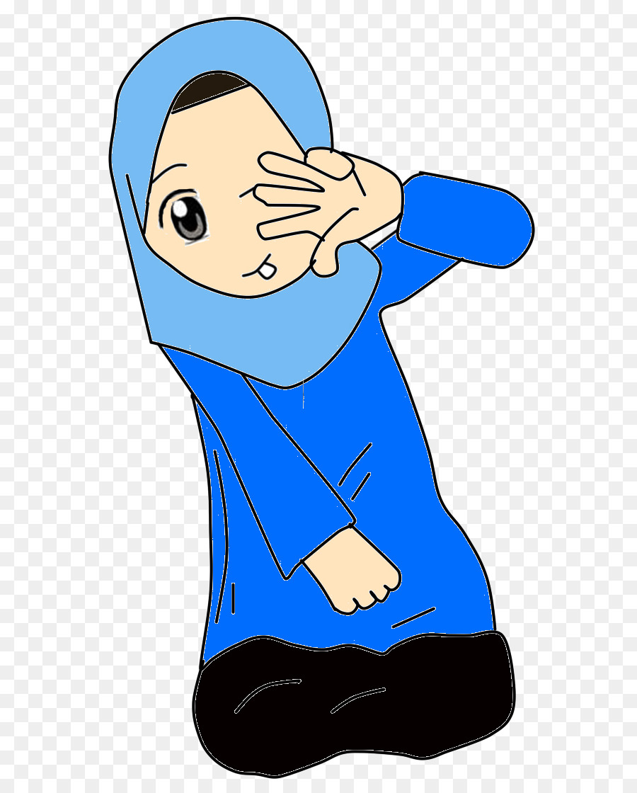 Gadis Berhijab，Kartun PNG