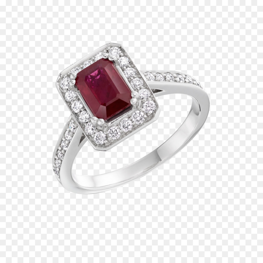 Cincin Dengan Permata Merah，Berlian PNG