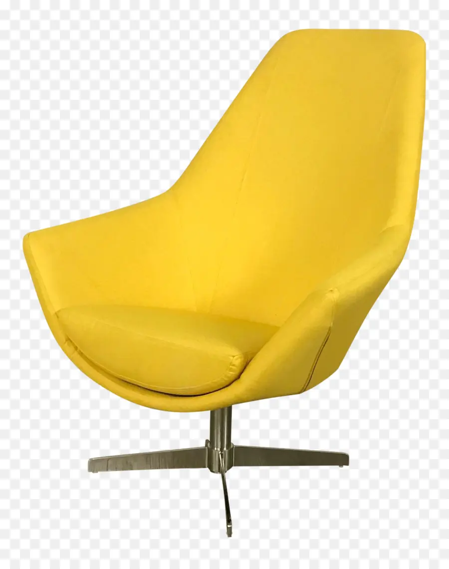 Kursi Modern Kuning，Kursi PNG