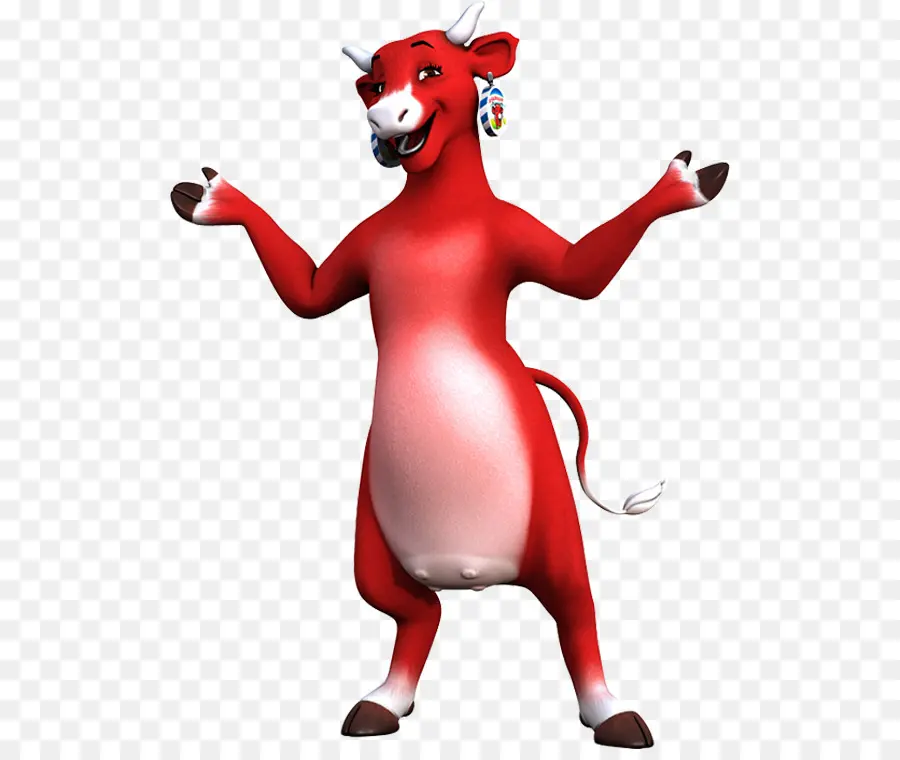 Sapi Merah，Maskot PNG