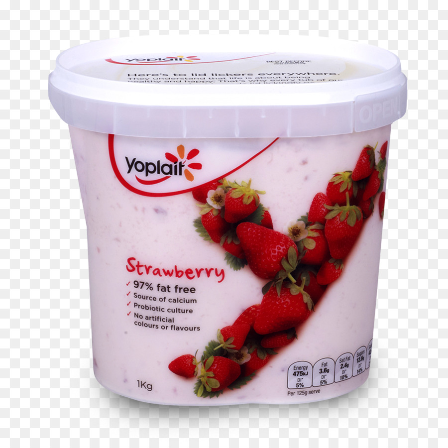 Stroberi，Yoplait PNG