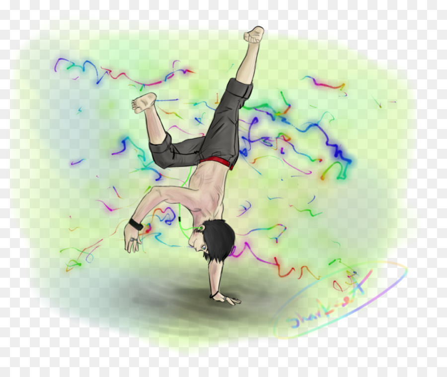 Penari Breakdance，Menari PNG