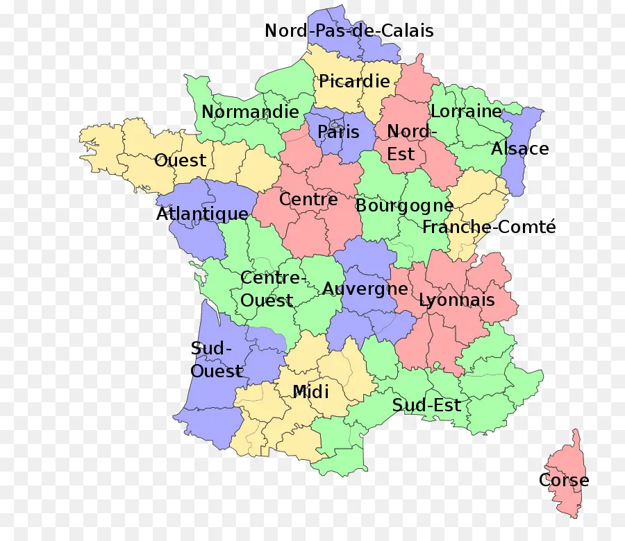 Perancis，Peta PNG