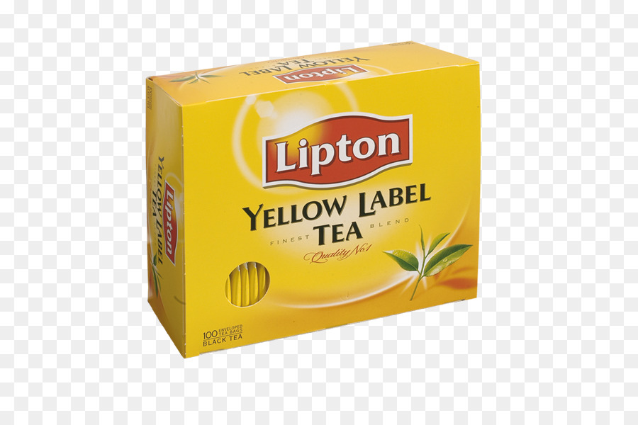 Teh Label Kuning，Lipton PNG