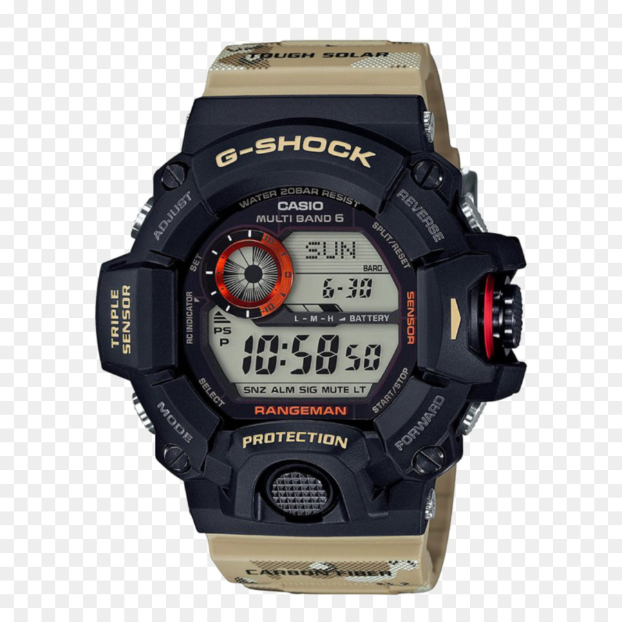 Master G，Gshock Rangeman Gw9400 PNG