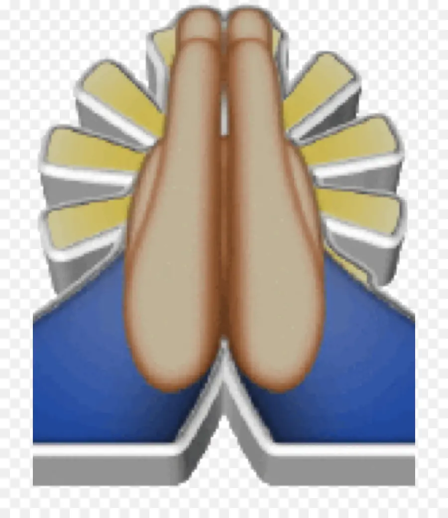 Tangan Berdoa，Emoji PNG