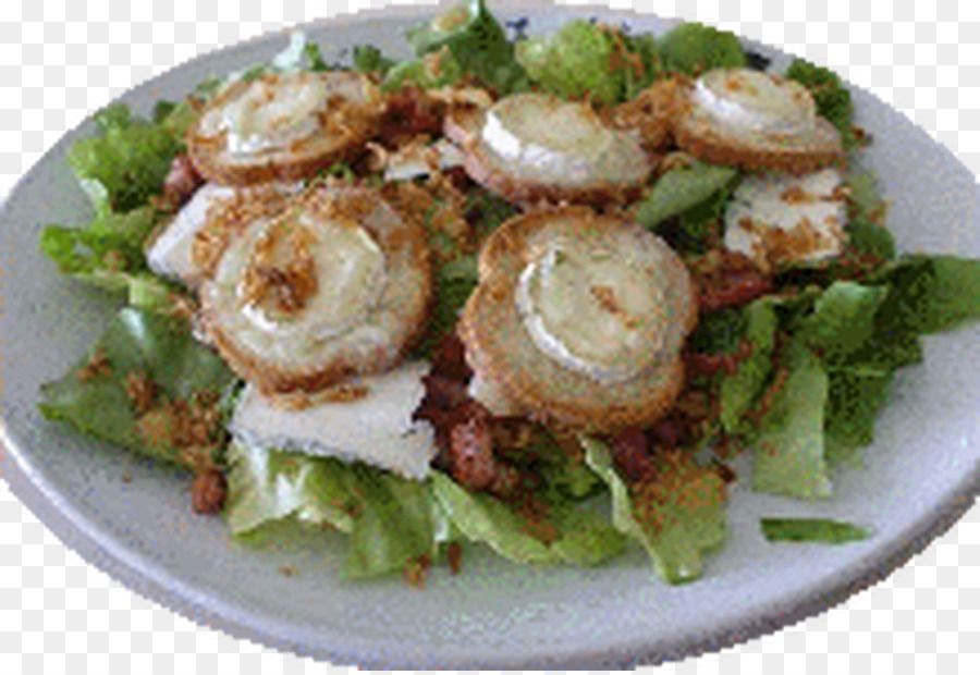 Caesar Salad，Hangat Keju Kambing PNG