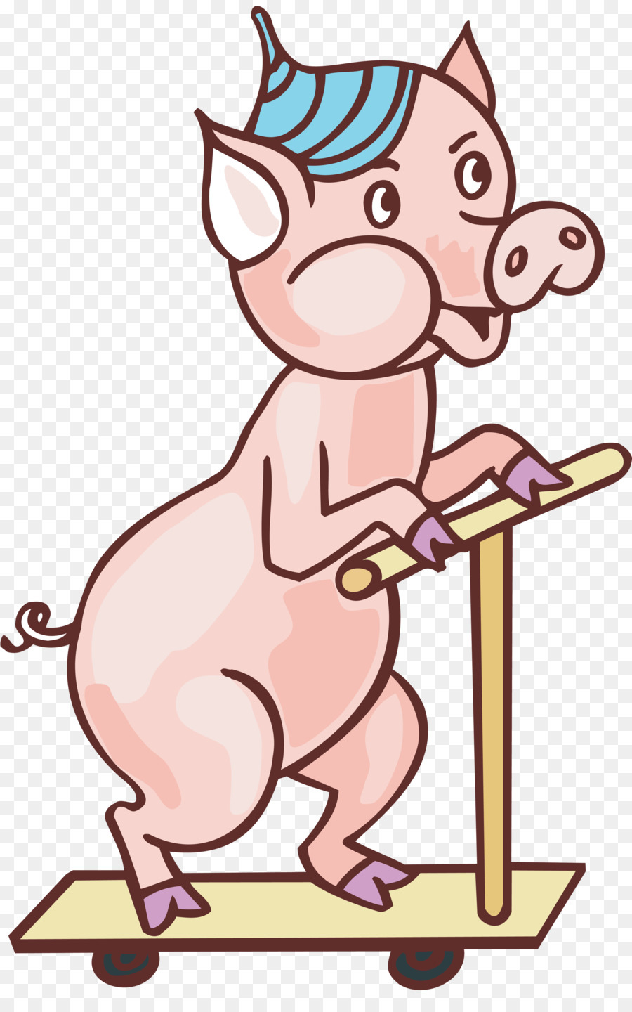 Babi，Kartun PNG