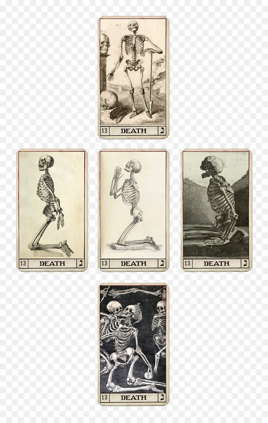 Kartu Tarot Kematian，Tarot PNG