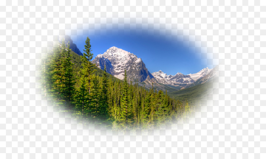 Pemandangan Gunung，Desktop Wallpaper PNG