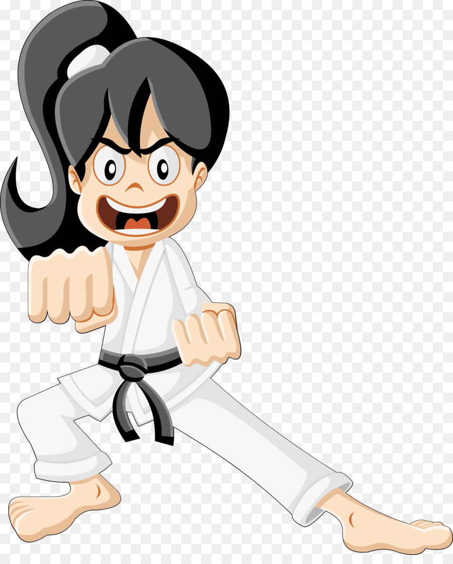 34 Gambar  Kartun  Karate  Keren