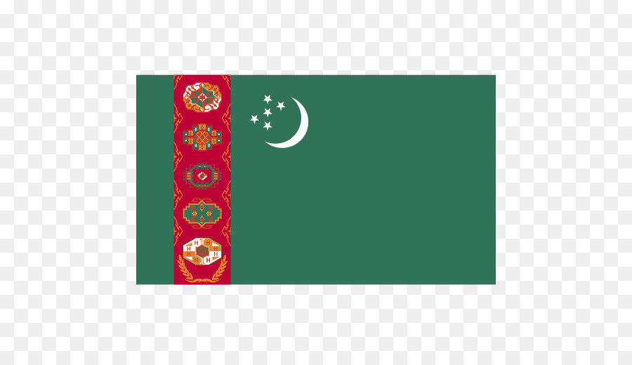 Bendera Turkmenistan，Hijau PNG