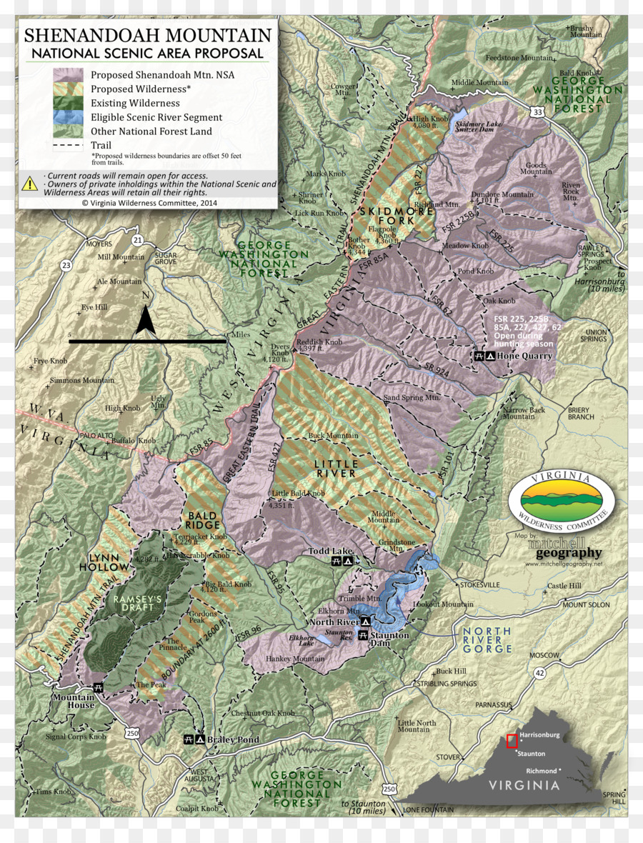 Shenandoah Valley，Sungai Shenandoah PNG