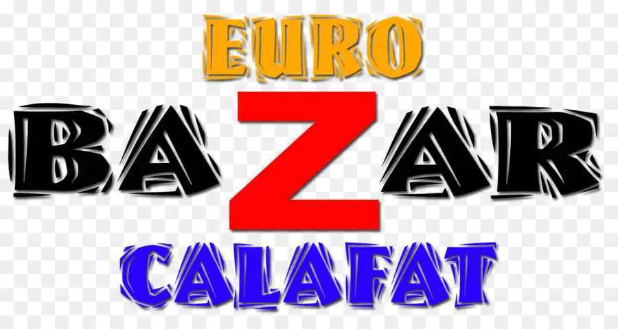 Logo Calafat Euro Bazar，Pasar PNG