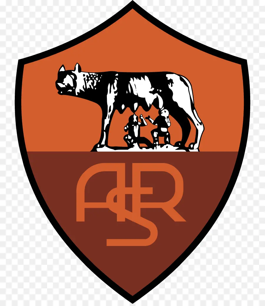 Logo As Roma，Sepak Bola PNG