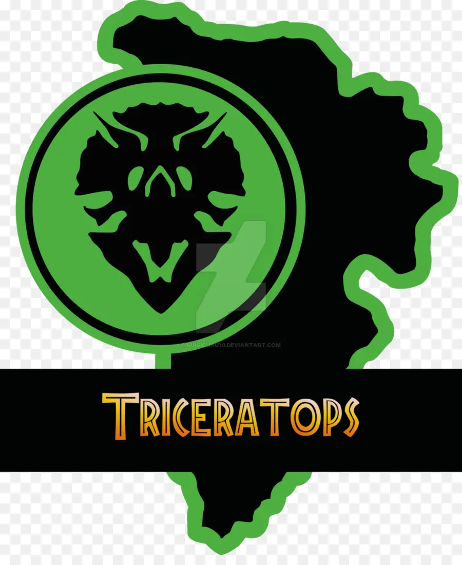 Logo Triceratops，Dinosaurus PNG