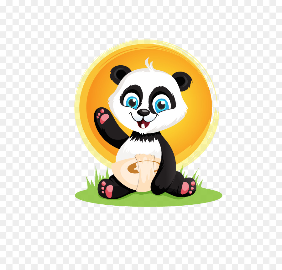 Panda，Kartun PNG