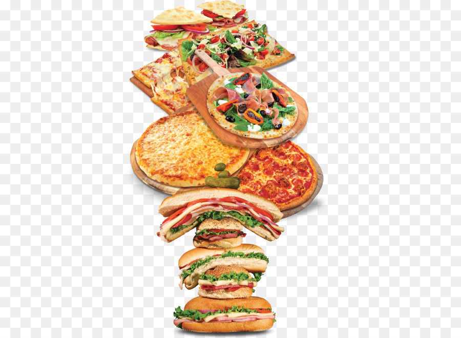 Pizza Dan Burger，Makanan Cepat Saji PNG