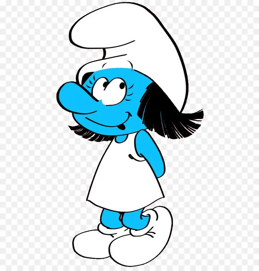 Smurfette，Biru PNG