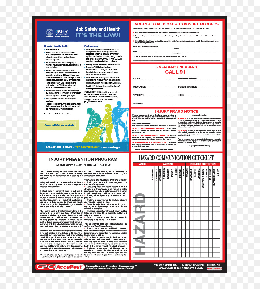 Administrasi Keselamatan Dan Kesehatan，Poster PNG