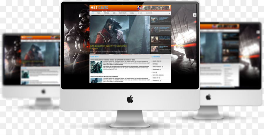 Desain Web Responsif，Template PNG