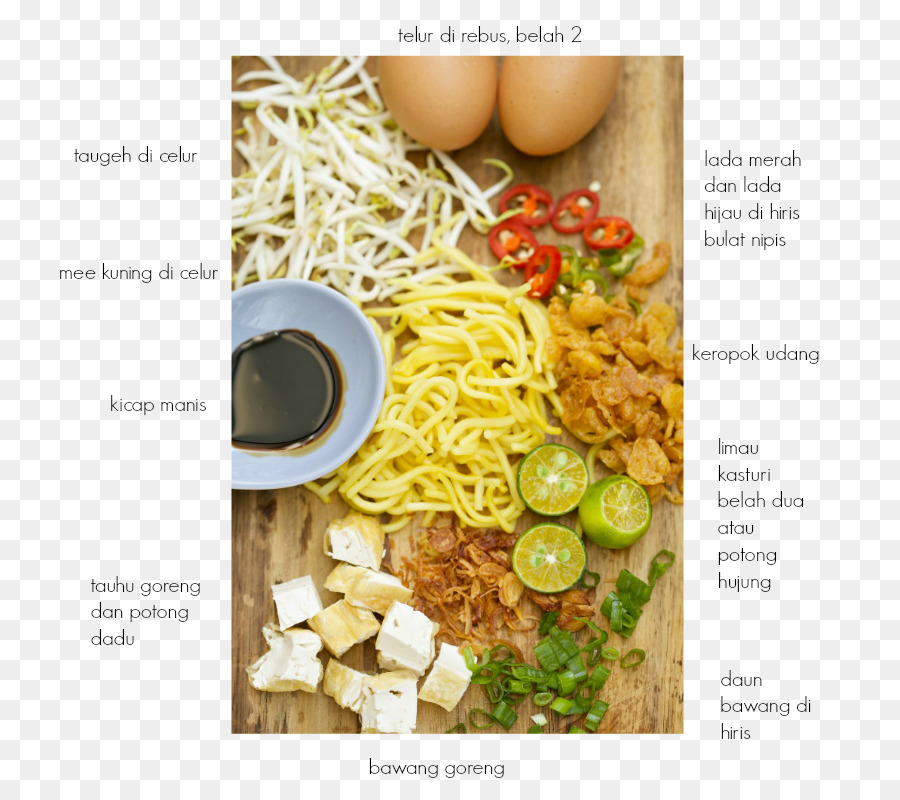 Spaghetti，Masakan Vegetarian PNG