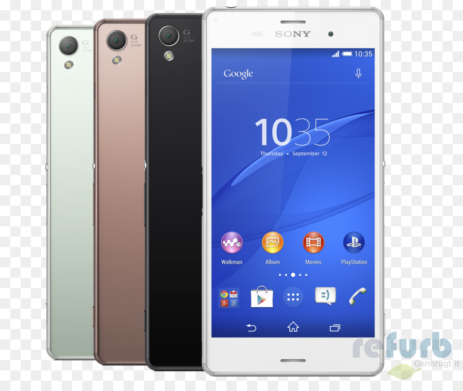 Sony Xperia Z3，Sony Xperia Z3 Kompak PNG