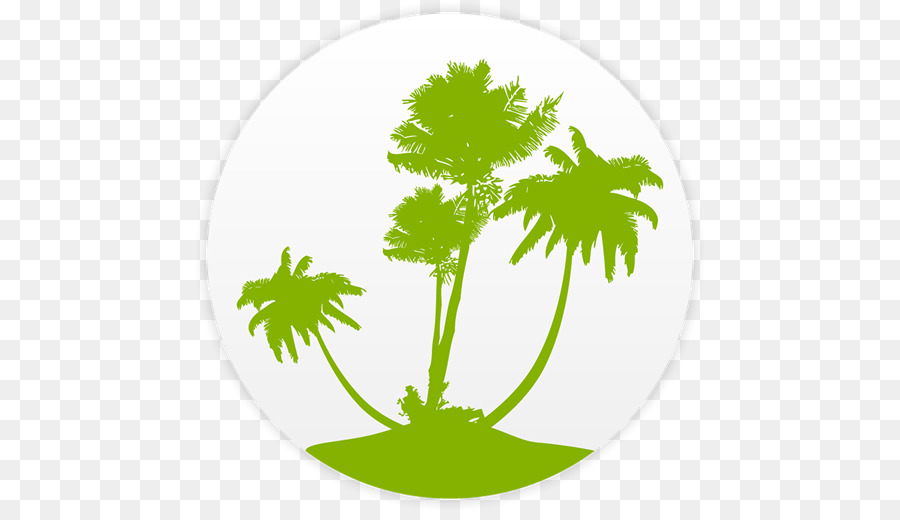 Arecaceae，Siluet PNG