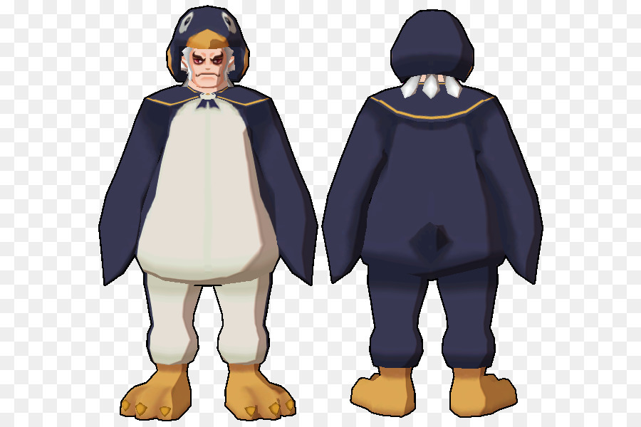 Penguin，Desain Kostum PNG