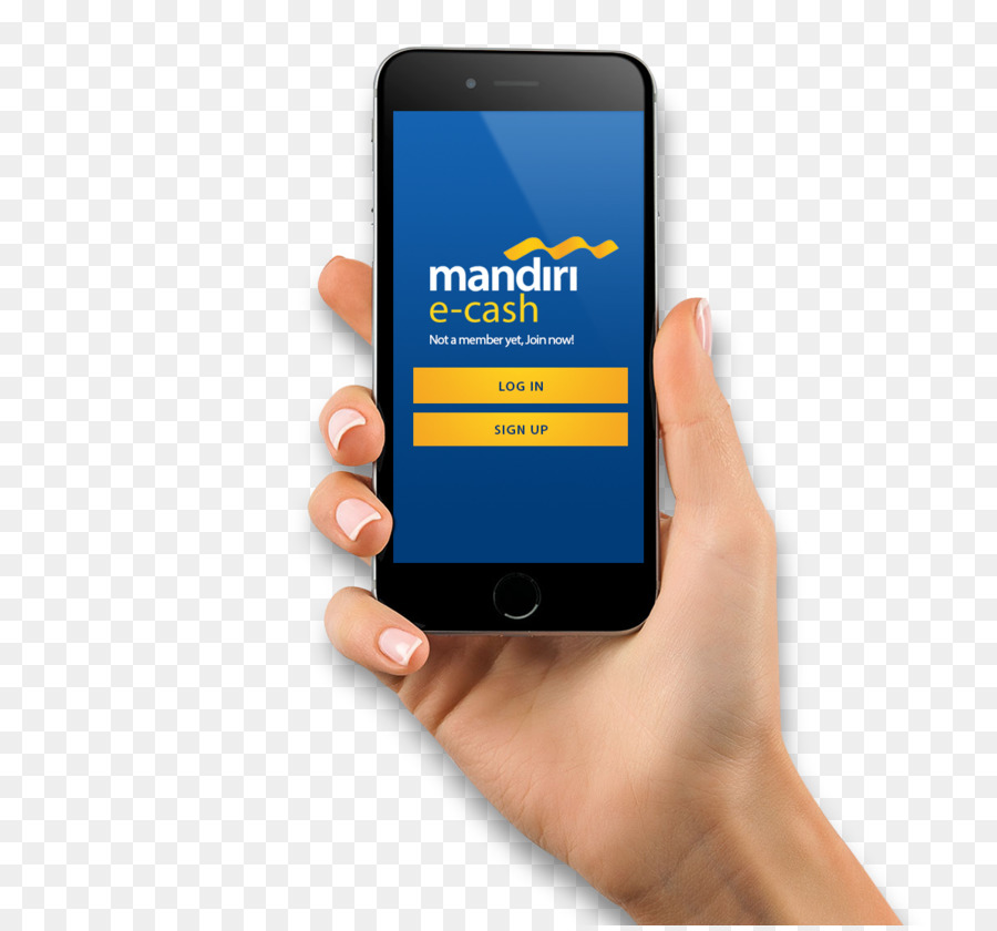 Smartphone，Mandiri Duit PNG