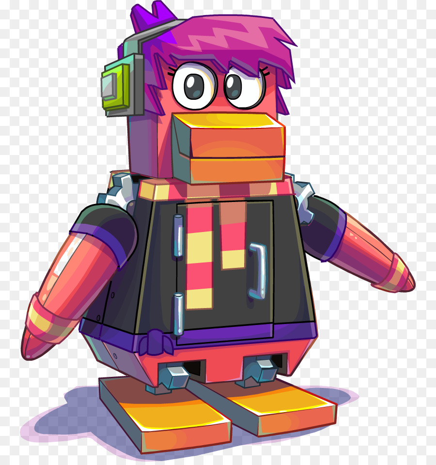 Club Penguin，Robot PNG