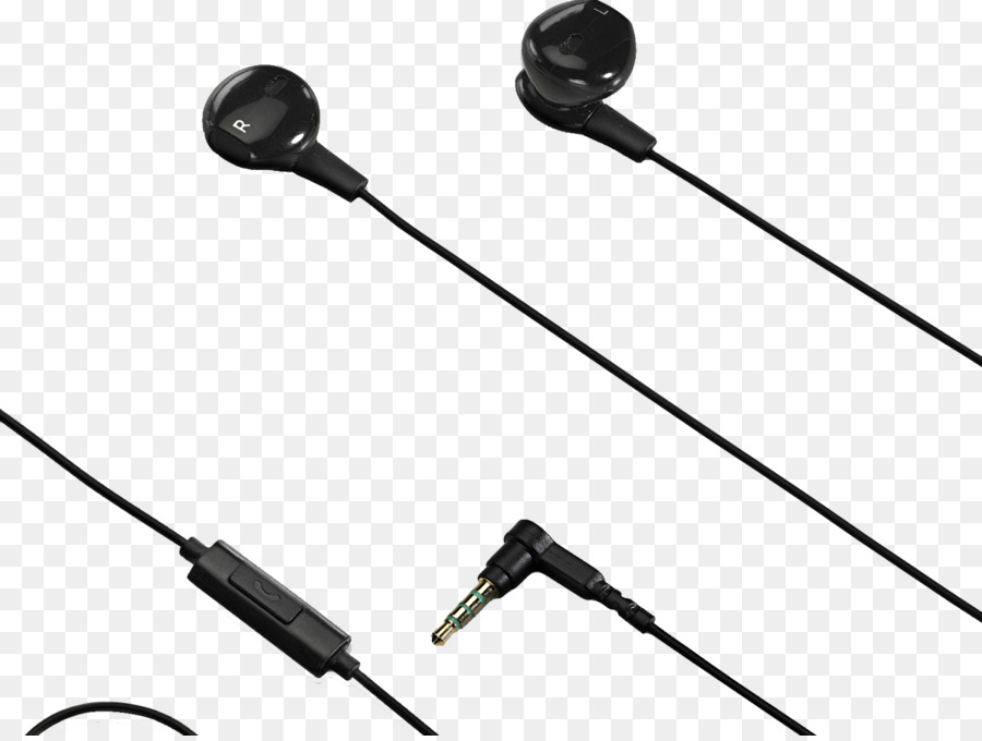 Earphone Hitam，Kabel PNG