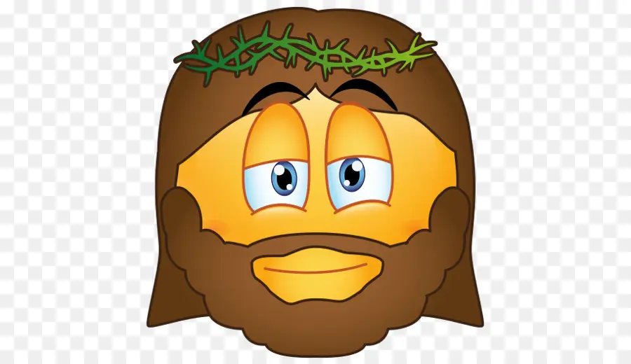 Emoji Yesus，Kartun PNG