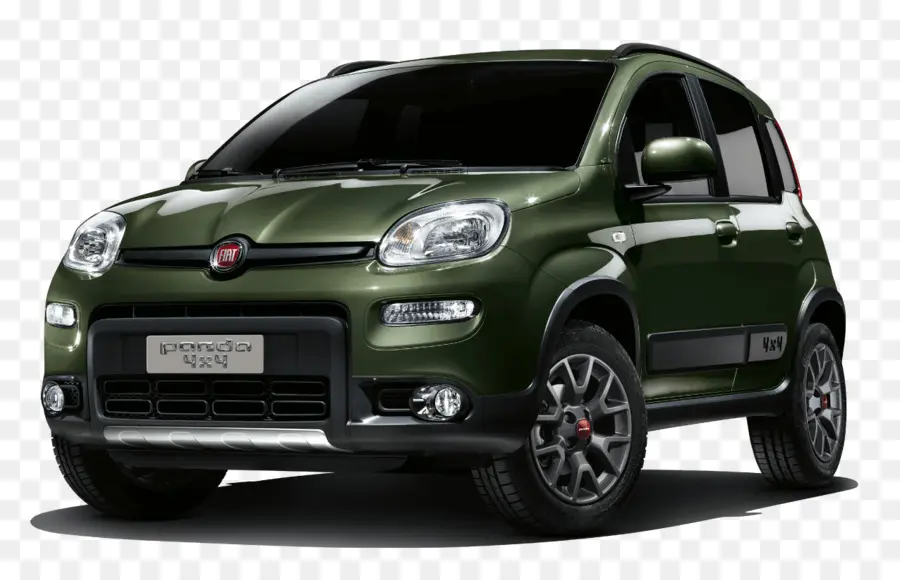 Mobil Fiat Panda，Hijau PNG