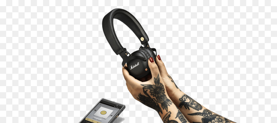 Marshall Pertengahan Bt，Headphone PNG